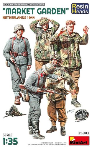 Przejdź do produktu MINIART 35393 - 1:35 Market Garden Netherlands 1944 Resin Heads