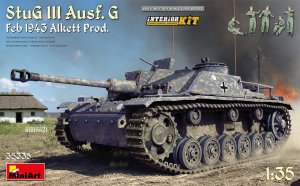 MINIART 35335 - 1:35 StuG III Ausf. G Feb 1943 Alkett Prod w/ interior