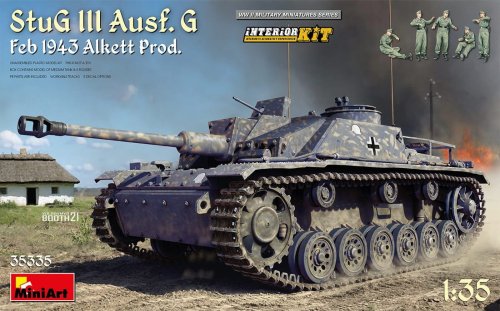 Przejdź do produktu MINIART 35335 - 1:35 StuG III Ausf. G Feb 1943 Alkett Prod w/ interior
