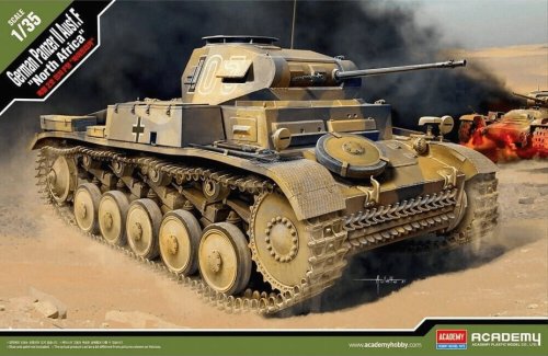 Przejdź do produktu ACADEMY 13535 - 1:35 German Panzer II Ausf.F North Africa