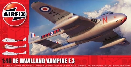 Przejdź do produktu AIRFIX 06107 - 1:48 de Havilland Vampire F.3