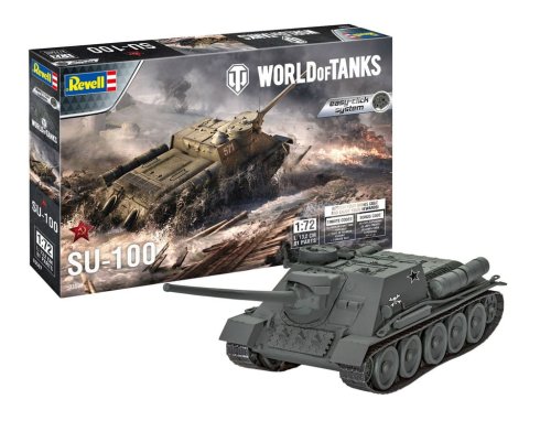 Przejdź do produktu Revell 03507 - 1:72 SU-100 Easy Click - World of Tanks