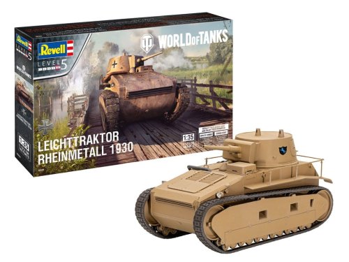 Przejdź do produktu Revell 03506 - 1:35 Leichttraktor Rheinmetall 1930 World of Tanks