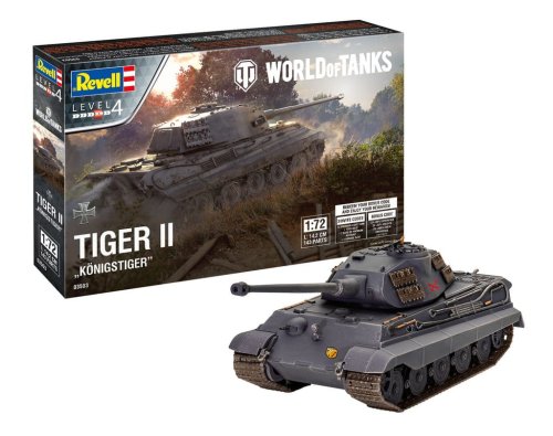 Przejdź do produktu Revell 03503 - 1:72 Tiger II Ausf.B Konigstiger World of Tanks