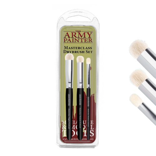 Przejdź do produktu The Army Painter TL5054 - Zestaw 3 pędzli do techniki suchego pędzla