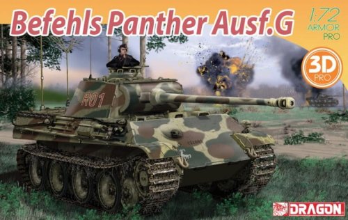 Przejdź do produktu Dragon 7698 - 1:72 Befehls Panther Ausf. G