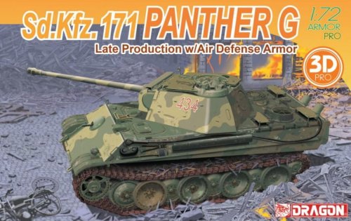 Przejdź do produktu Dragon 7696 - 1:72 Panther G Late Production w/Air Defense Armor