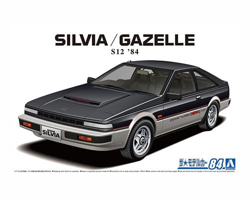 Przejdź do produktu Aoshima 06229 - 1:24 Nissan S12 Silvia/Gazelle Turbo RS-X '84