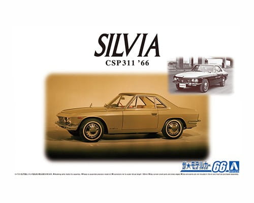 Przejdź do produktu Aoshima 06228 - 1:24 Nissan CSP311 Silvia '66