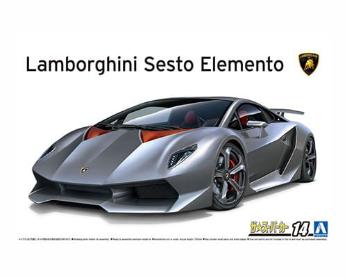 Przejdź do produktu Aoshima 06221 - 1:24 Lamborghini Sesto Elemento