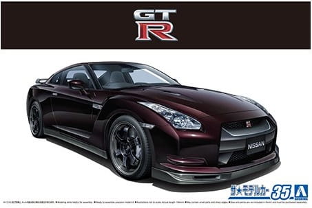 Przejdź do produktu Aoshima 06218 - 1:24 Nissan R35 GT-R Spec-V '09