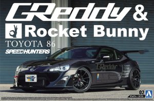 Aoshima 06187 - 1:24 ZN6 Toyota 86 '12 GReddy&Rocket Bunny Volk Racing Ver. Toyota