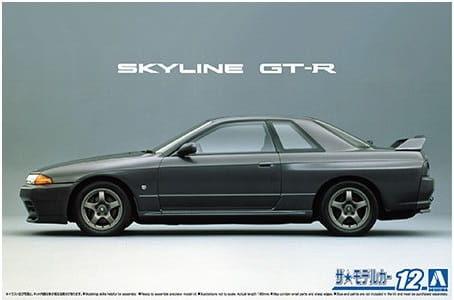 Przejdź do produktu Aoshima 06143 - 1:24 Nissan BNR32 Skyline GT-R '89