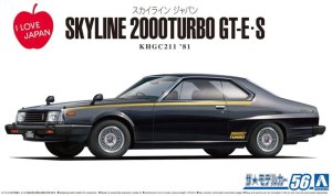 Aoshima 06108 - 1:24 Nissan KHGC211 Skyline HT2000Turbo GT-ES '81