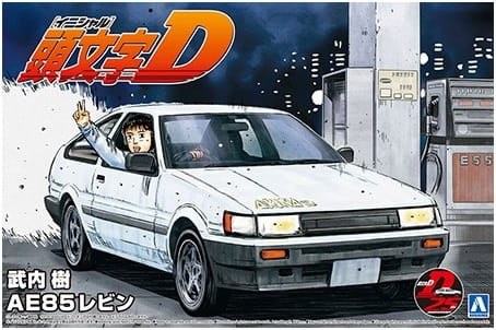 Przejdź do produktu Aoshima 05963 - 1:24 Takeuchi Itsuki AE85 Levin Toyota