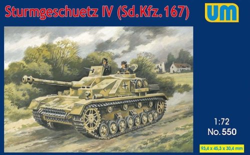 Przejdź do produktu Unimodels 550 - 1:72 StuG IV Sd.Kfz.167