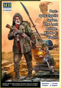Master Box 24076 - 1:24 Post-apocalyptic series. The Last Bridge. Kit No 4. Vadim