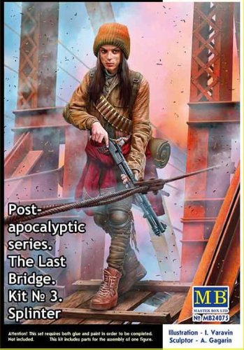 Przejdź do produktu Master Box 24075 - 1:24 Post-apocalyptic series. The Last Bridge. Kit No 3. Splinter