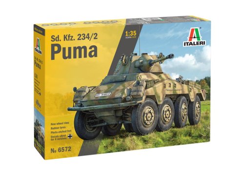Przejdź do produktu Italeri 6572 - 1:35 Sd.Kfz. 234/2 Puma