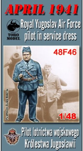 Przejdź do produktu Toro Model 48F46 - 1:48 Kwiecień 1941 - Pilot lotnictwa wojskowego Królestwa Jugosławii