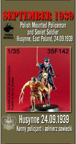 Przejdź do produktu Toro Model 35F142 - 1:35 Wrzesień 1939 - Husynne, 24.09.1939 Konny policjant i żołnierz sowiecki