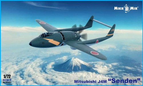 Przejdź do produktu Mikromir 72023 - 1:72 Mitsubishi J4M Senden