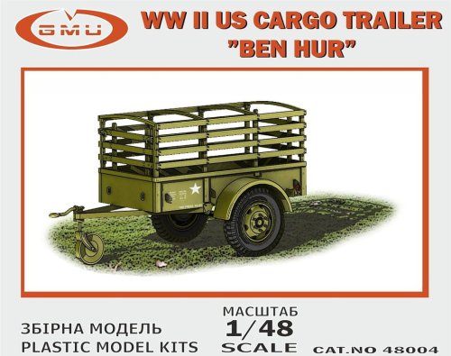 Przejdź do produktu GMU 48004 - 1:48 WWII US Cargo Trailer Ben Hur