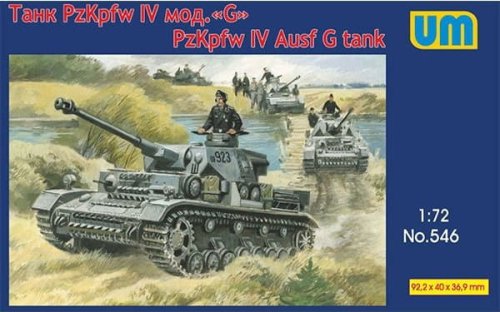 Przejdź do produktu UNIMODELS 546 - 1:72 Panzer IV Ausf.G