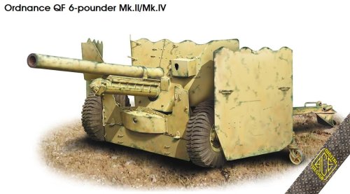 Przejdź do produktu ACE 72563 - 1:72 Ordnance QF 6-pounder Mk.II/Mk.IV