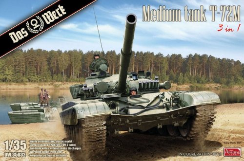 Przejdź do produktu Das Werk DW35032 - 1:35 Medium Tank T-72M