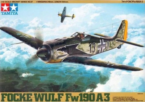 Przejdź do produktu TAMIYA 61037 - 1:48 Focke Wulf Fw 190 A-3