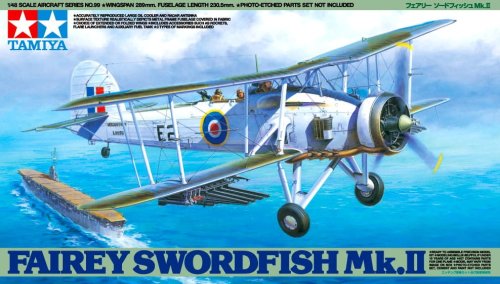 Przejdź do produktu TAMIYA 61099 - 1:48 Swordfish Mk.II