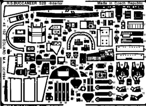 Przejdź do produktu EDUARD 48132 - 1:48 Buccaneer interior