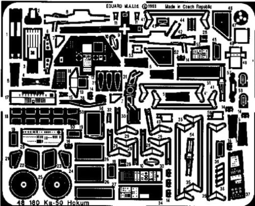 Przejdź do produktu EDUARD 48180 - 1:48 Ka-50 Hokum