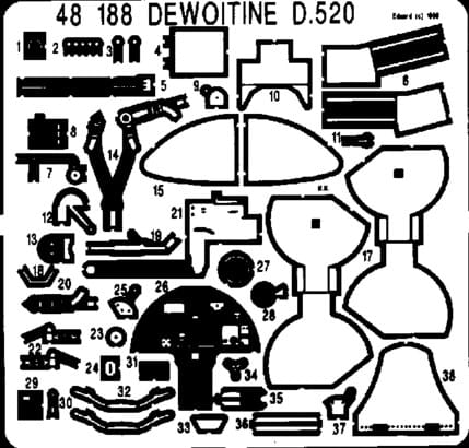 Przejdź do produktu EDUARD 48188 - 1:48 D-520