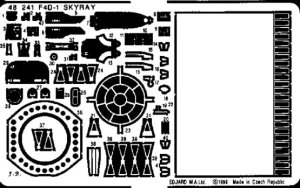 EDUARD 48241 - 1:48 F4D-1 Skyray
