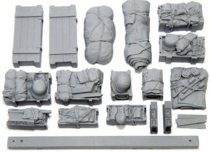 Das Werk DWA028 - 1:16 German Tank Stowage Set #B