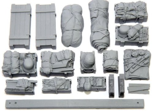 Przejdź do produktu Das Werk DWA028 - 1:16 German Tank Stowage Set #B