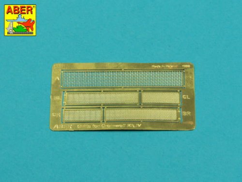 Przejdź do produktu Aber G40 - 1:35 Siatki fototrawione do czołgów Cromwell Mk.IV & Centaur C.S. Mk.IV