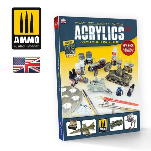 Przejdź do produktu Ammo Mig 6046 - Modelling Guide - How to Paint with Acrylics 2.0 - poradnik