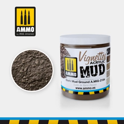 Przejdź do produktu Ammo Mig 2154 - Vignettes Acrylic - Dark Ground masa do dioram