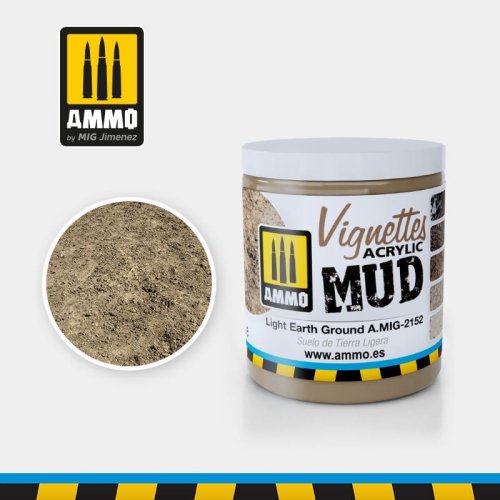 Przejdź do produktu Ammo Mig 2152 - Vignettes Acrylic - Light Earth Ground masa do dioram