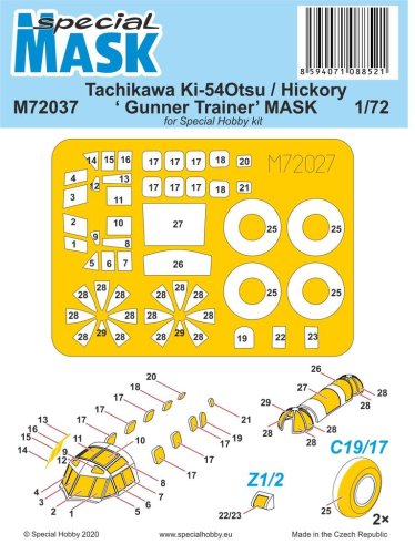 Przejdź do produktu Special Hobby M72037 - 1:72 Tachikawa Ki-54Otsu / Hickory Gunner Trainer