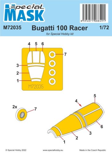 Przejdź do produktu Special Hobby M72035 - 1:72 Bugatti 100 Racer