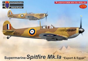 Kovozavody 0277 - 1:72 Spitfire Mk.Ia Export & Egypt