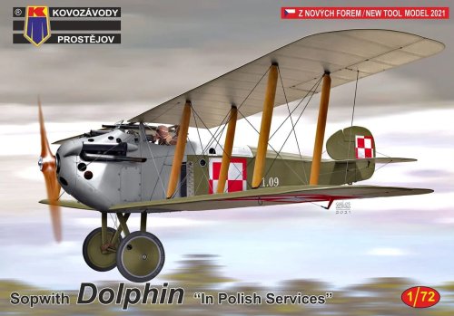 Przejdź do produktu Kovozavody 0275 - 1:72 Sopwith Dolphin In Polish Services