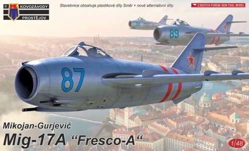 Przejdź do produktu Kovozavody 4824 - 1:48 MiG-17A Fresco-A