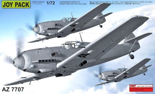 Przejdź do produktu AZ Model AZ 7707 - 1:72 Messerschmitt Bf 109E-3/4/7 - Joy Pack - 3 kits in box