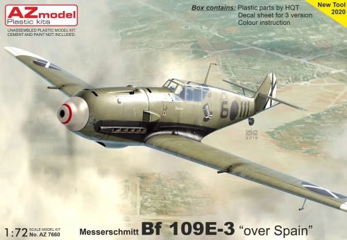 Przejdź do produktu AZ Model AZ 7660 - 1:72 Messerschmitt Bf 109E-3 Over Spain