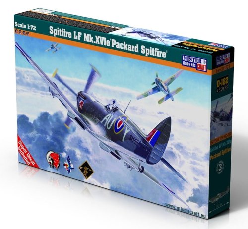 Przejdź do produktu Mistercraft D182 - 1:72 Spitfire LF Mk.XVIe Packard Spitfire
